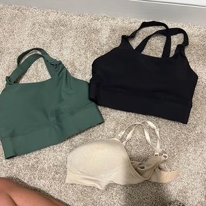 3 Old Navy Nursing Sports bras bundle